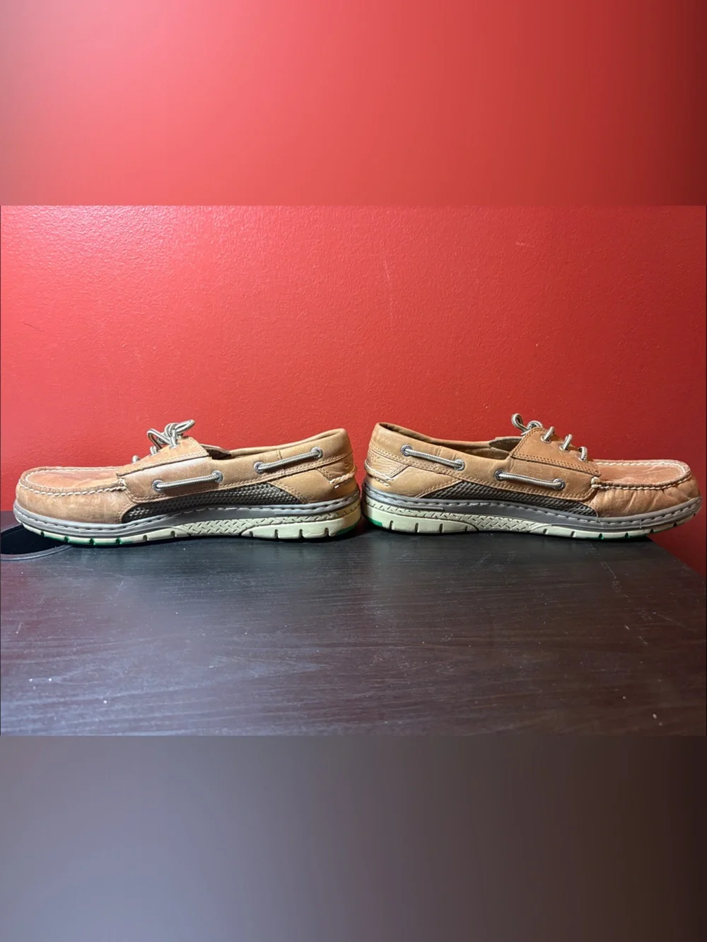 Sperry Men's Tan Leather Boat Shoes